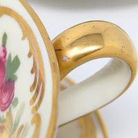 Royal Bayreuth "Nurenberg" Set of 5 Tea Cups & Saucers (10pcs)