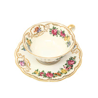 Royal Bayreuth "Nurenberg" Set of 5 Tea Cups & Saucers (10pcs)