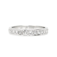 Platinum 15 Diamond .45tcw Anniversary Band - Size 6