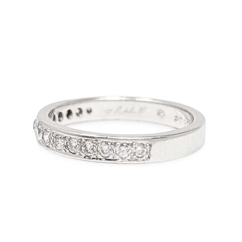 Platinum 15 Diamond .45tcw Anniversary Band - Size 6