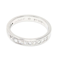 Platinum 15 Diamond .45tcw Anniversary Band - Size 6