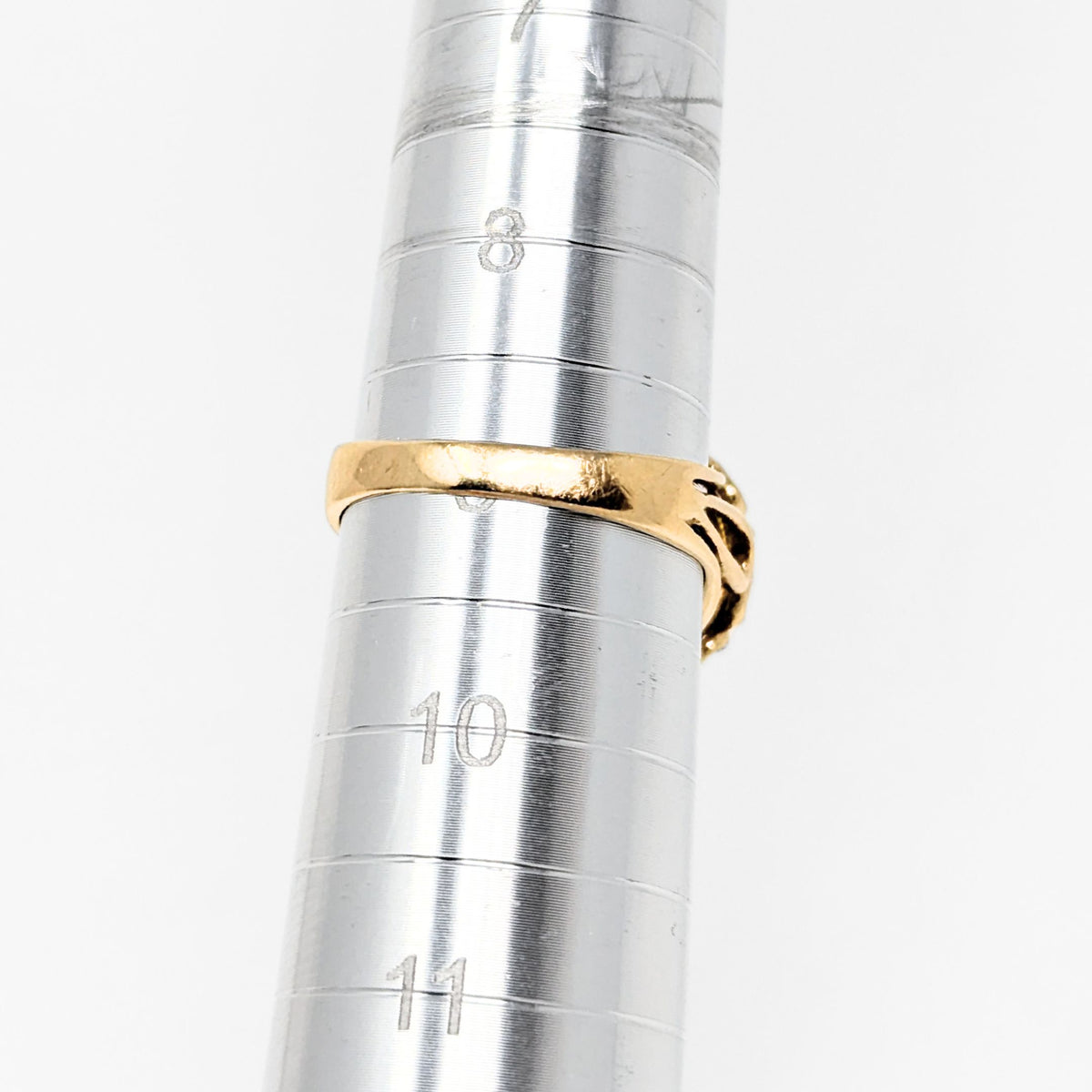Isle of Man 1/25oz Gold Crown Cat Ring - Size 9.5