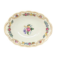 Royal Bayreuth Germany "Nurenberg" Oval Vegetable Bowl