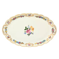 Royal Bayreuth Germany "Nurenberg" 16" Oval Serving Platter