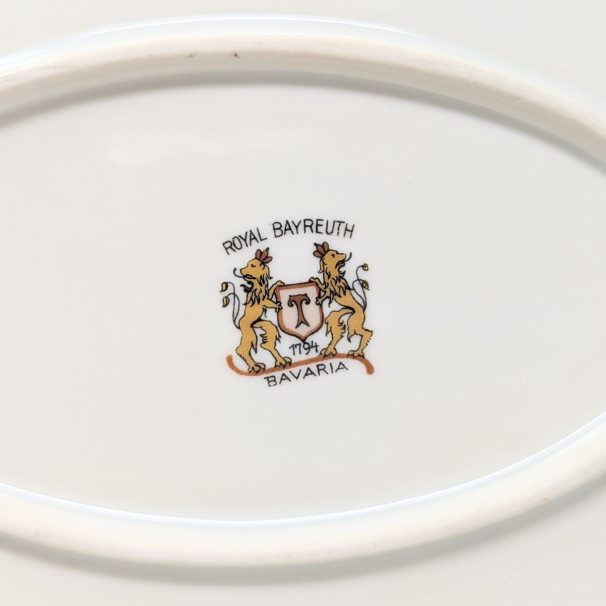 Royal Bayreuth Germany "Nurenberg" 16" Oval Serving Platter