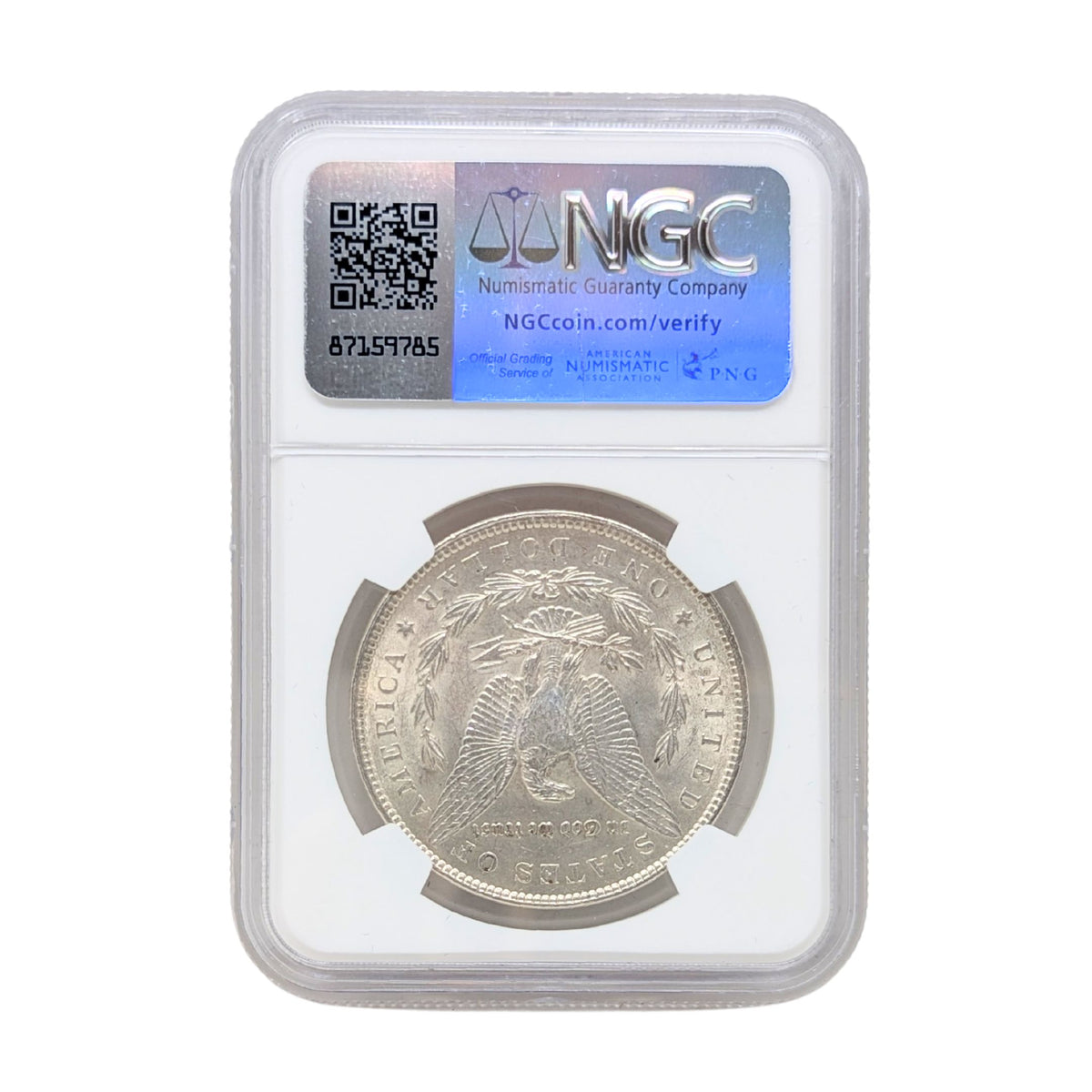 1899 NGC AU58 Morgan Silver Dollar