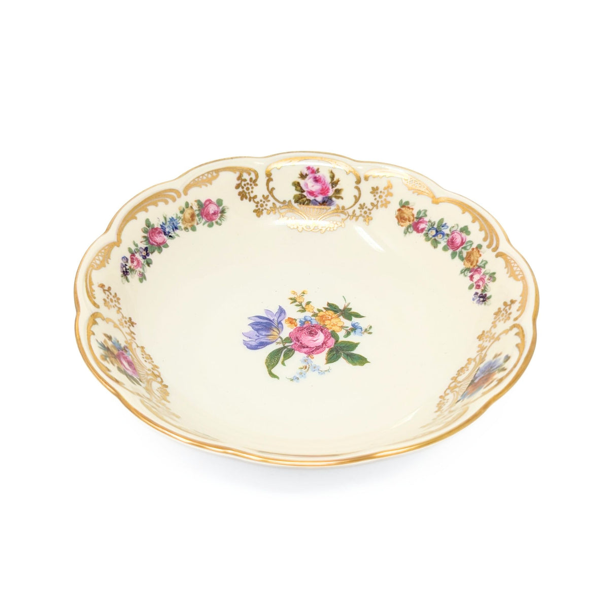 Royal Bayreuth Germany "Nurenberg" Fruit/Dessert Bowls (12)