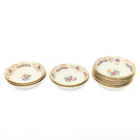 Royal Bayreuth Germany "Nurenberg" Fruit/Dessert Bowls (12)