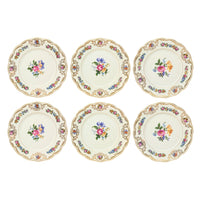 Royal Bayreuth Germany "Nurenberg" Salad Plates (6)