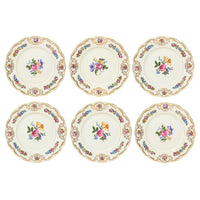 Royal Bayreuth Germany "Nurenberg" Salad Plates (6)