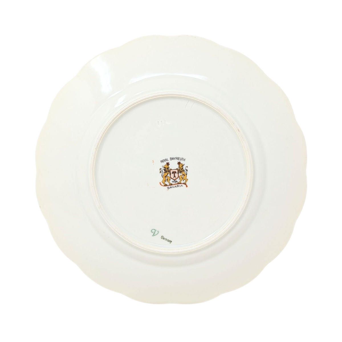 Royal Bayreuth Germany "Nurenberg" Salad Plates (6)