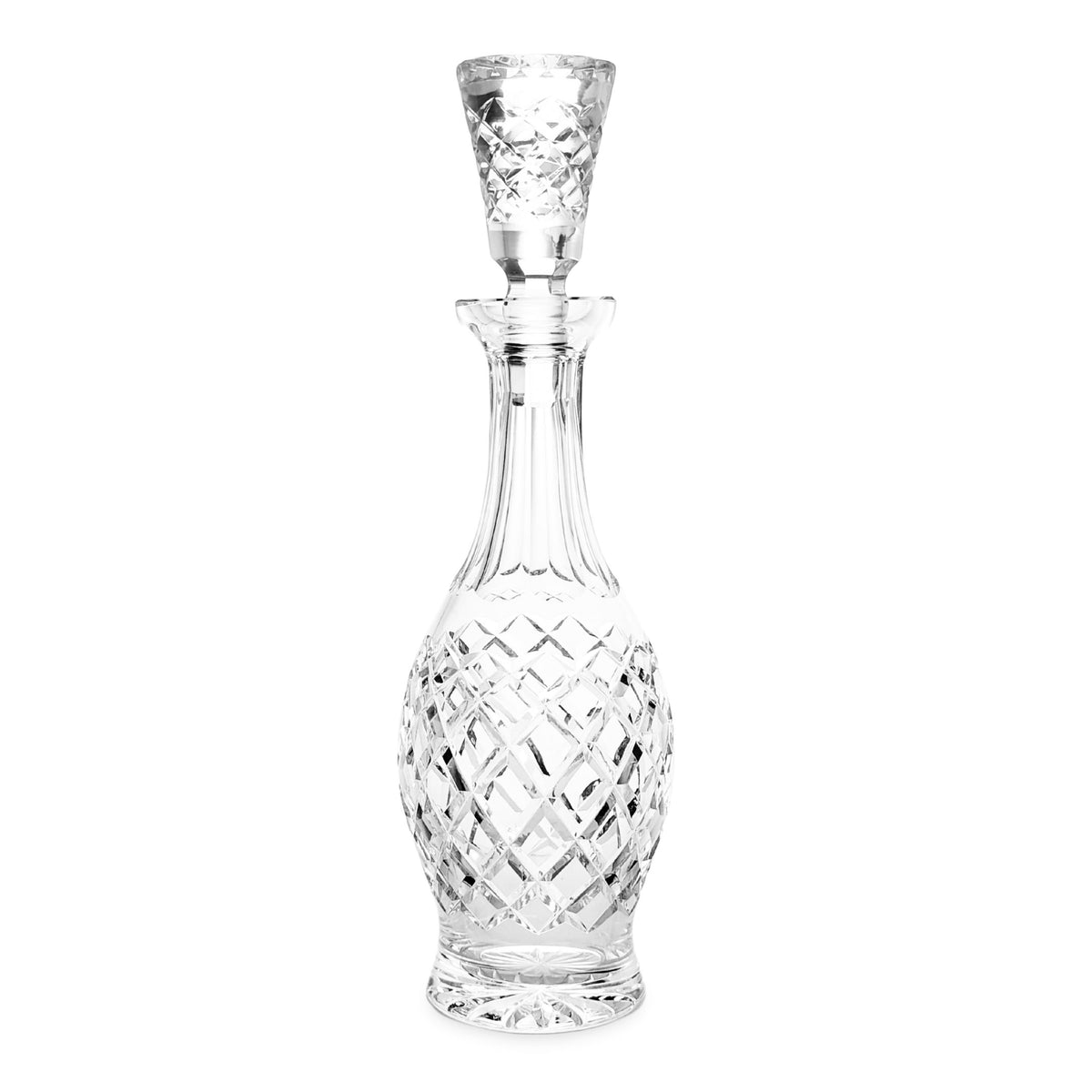 Waterford Crystal "Comeragh" 14" Decanter w/ Stopper