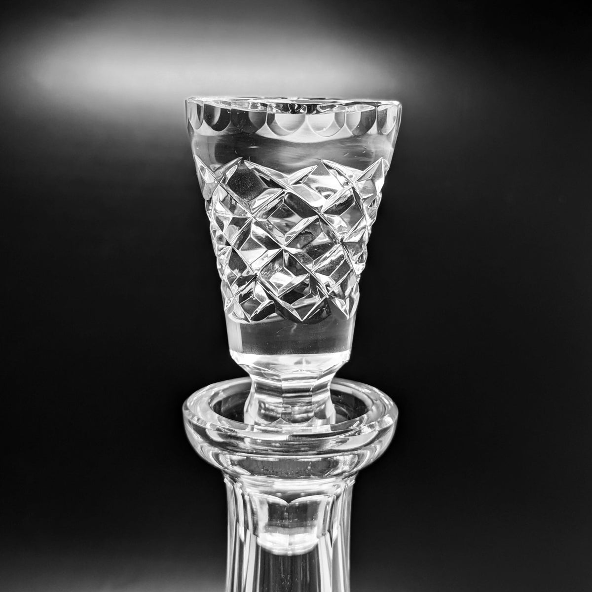 Waterford Crystal "Comeragh" 14" Decanter w/ Stopper