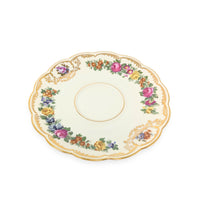 Royal Bayreuth Germany "Nurenberg" Set of 6 Cream Soup Bowls & Saucers (12pcs)