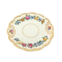 Royal Bayreuth Germany "Nurenberg" Set of 6 Cream Soup Bowls & Saucers (12pcs)