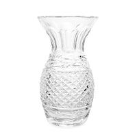 Waterford Crystal "Glandore" 3 7/8" Violet Bud Vase & 5 1/2" Bud Vase (2pcs)