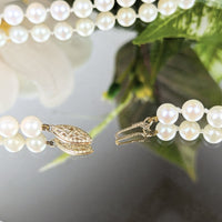 14K Gold 31" 7mm Pearl Necklace