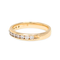 14K Gold .36tcw 12 Diamond Anniversary Band - Size 7