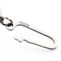 14K White Gold 6mm Pearl 18” Necklace