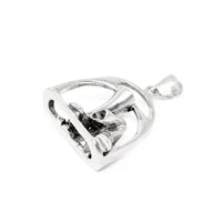 Sterling Silver Equine Ridding Boots/Stirrup Pendant