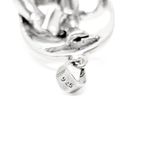 Sterling Silver Equine Ridding Boots/Stirrup Pendant