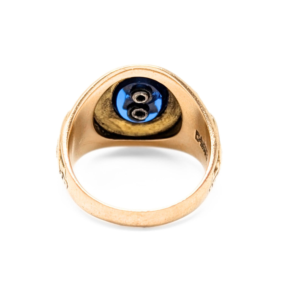 1951 10K Gold John Marshall High School Class Ring - Size 5.5