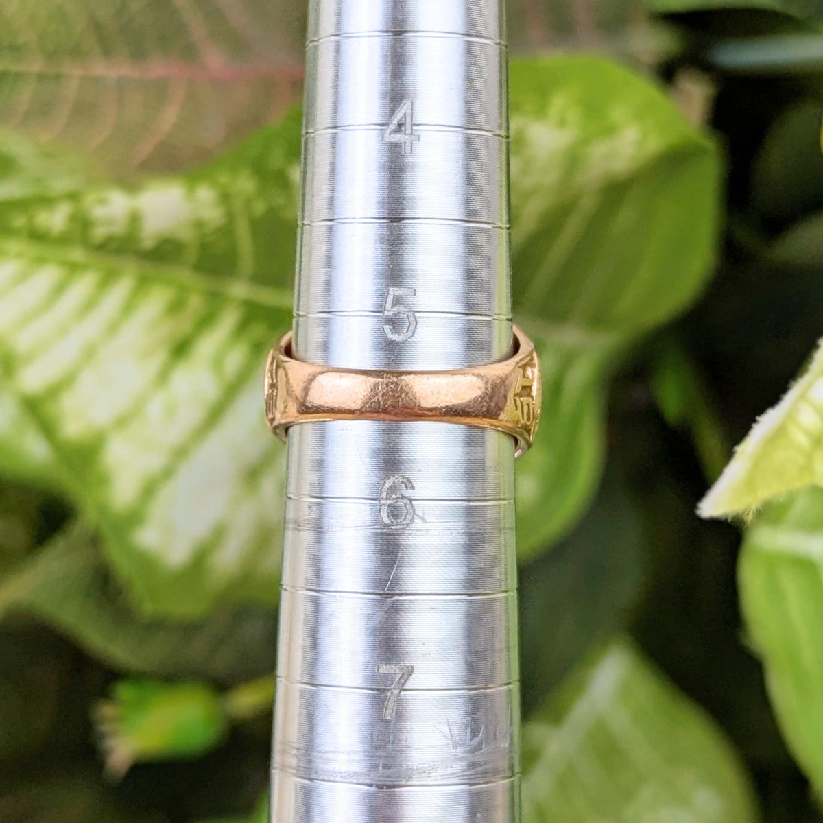 1951 10K Gold John Marshall High School Class Ring - Size 5.5