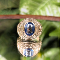 1951 10K Gold John Marshall High School Class Ring - Size 5.5