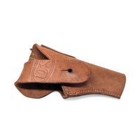 Original WWII US M1916 Colt 1911 Leather Holster BOYT -42- Field Modified