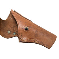 Original WWII US M1916 Colt 1911 Leather Holster BOYT -42- Field Modified