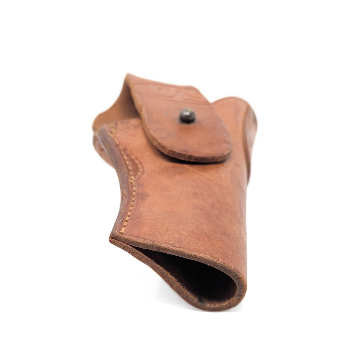 Original WWII US M1916 Colt 1911 Leather Holster BOYT -42- Field Modified