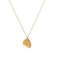 Authentic Swarovski Noisette Butterfly Pendant Necklace Gold Plated Multi Crystal