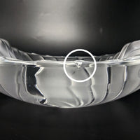 Lalique France Signed Nancy Frosted Crystal Ashtray/Bowl