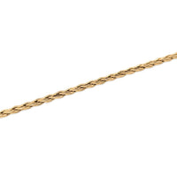 Vintage 1930s -1940s Wheat Chain Necklace 1/20 12K Gold Filled, 16", XRF Tested
