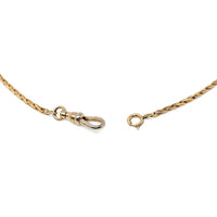 Vintage 1930s -1940s Wheat Chain Necklace 1/20 12K Gold Filled, 16", XRF Tested
