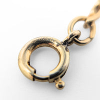 Vintage 1930s -1940s Wheat Chain Necklace 1/20 12K Gold Filled, 16", XRF Tested