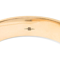 Binder Brothers BB 12K Gold Filled Floral Repousse Bangle Bracelet, 16mm