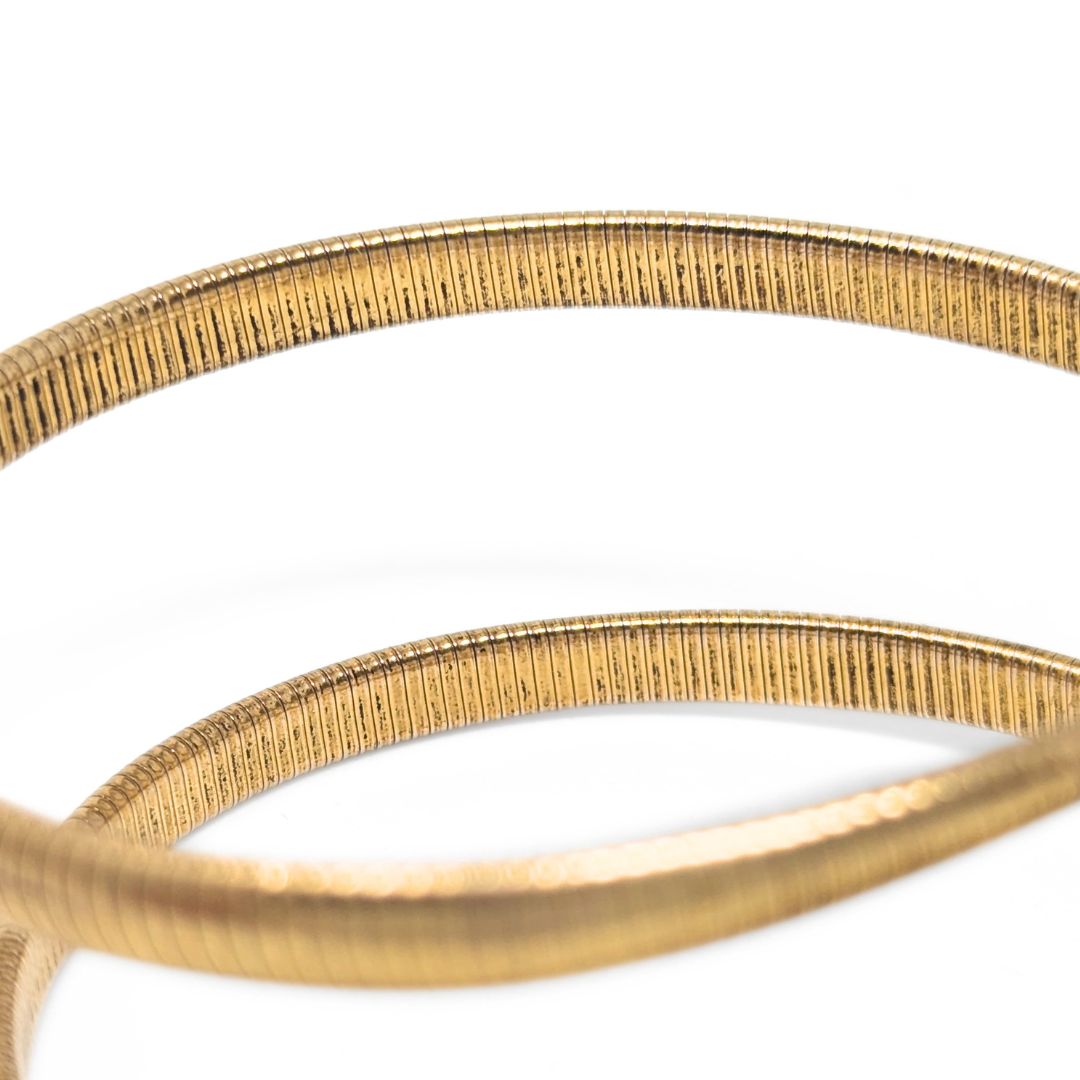 1940s Forstner Gold Filled Snake Wrap Bracelet Coiled Serpent w/Original Box
