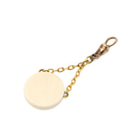 Antique 1920s Kender & Stokes Alaskan Gold Nugget Shaker Pendant