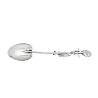 Antique 1890's OB&H Sterling Silver Gloucester MA Codfish Souvenir Spoon