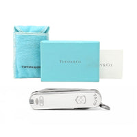 Tiffany & Co 1837 Sterling Silver Swiss Army Knife W/ Box & Pouch