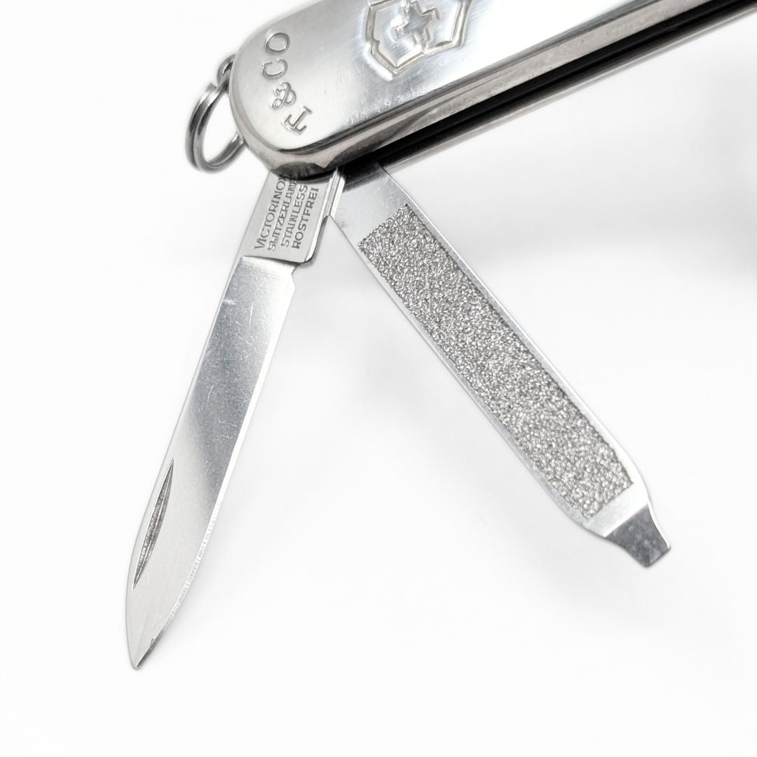 Tiffany & Co 1837 Sterling Silver Swiss Army Knife W/ Box & Pouch