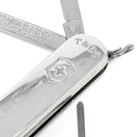 Tiffany & Co 1837 Sterling Silver Swiss Army Knife W/ Box & Pouch