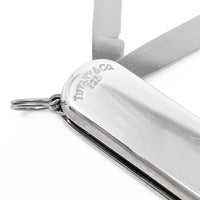 Tiffany & Co 1837 Sterling Silver Swiss Army Knife W/ Box & Pouch