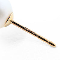 Vintage IPS Imperial Syndicate 14K Gold 6.2mm Cultured Pearl Stud Earrings