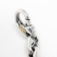 Authentic Scott Kay .925 Sterling/18K Gold Men’s Bolo Link Chain Bracelet