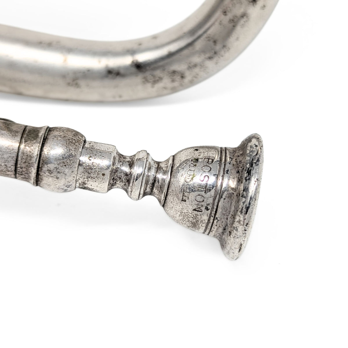 Antique Henri Gautier Virtuoso Cornet 1910s Bohland and Fuchs Silverplate W/ Case