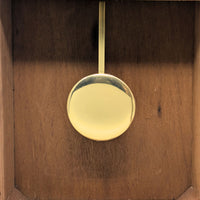 Daniel Dakota Quartz Westminster Chime Oak Wall Clock - MINT - New Movement