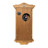 Daniel Dakota Quartz Westminster Chime Oak Wall Clock - MINT - New Movement