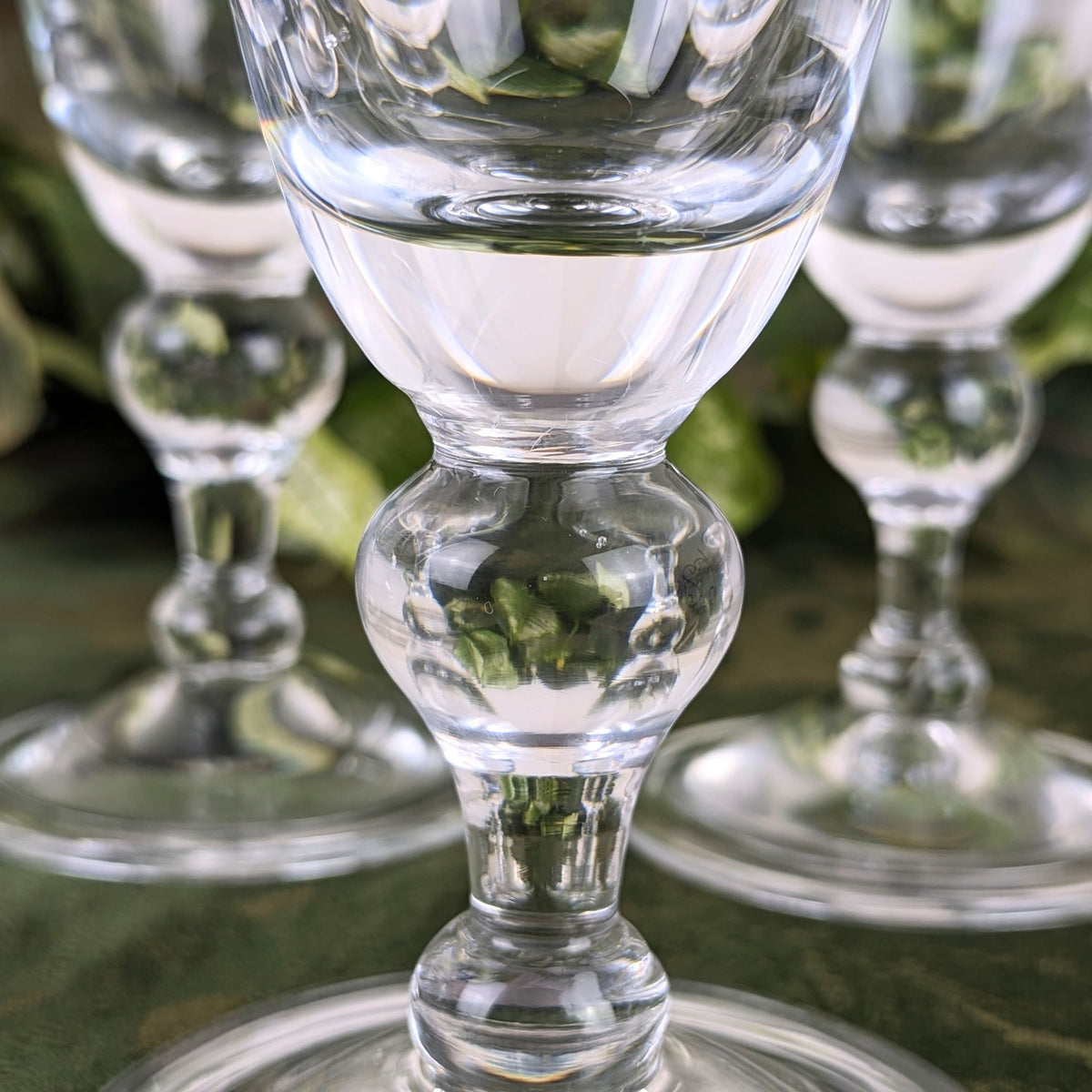 Vintage Royal Leerdam Colonial Williamsburg "Baluster" Wine Goblets (Set of 5)
